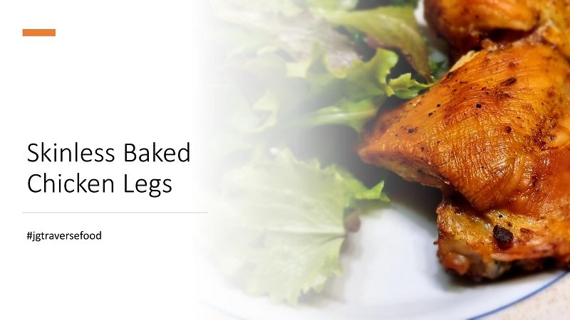 Skinless Baked Chicken Legs