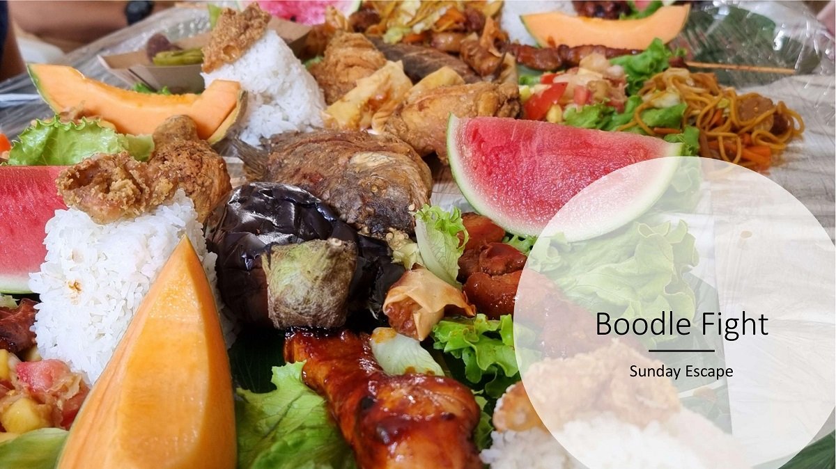 Boodle fight-Sunday Escape